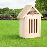 Maison à Insectes en Bois Naturel – Hôtel Écologique pour Abeilles et Pollinisateurs de Jardin - Vignette | Ma boutique