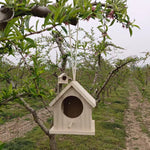 Nichoir en bois pour rouge-gorge – Abri extérieur isolé et résistant à la pluie - Vignette | Le Refuge des oiseaux