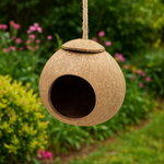 Nichoir en Noix de Coco Naturelle – Abri Suspendu Écologique - Vignette | Ma boutique