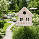 Nichoir Suspendu en Bois Naturel - Vignette | Le Refuge des oiseaux