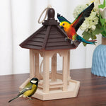 Nichoir et Mangeoire 2-en-1 en Bois – Station Suspendue pour Oiseaux - Vignette | Ma boutique