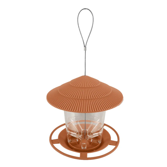 Mangeoire Pour Oiseaux Sauvages, Fenêtre, Maison En Plastique Transparent, Station D'Alimentation Suspendue Pour Noix D'Arachide, Distributeur De Graines De Jardin