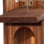 Mangeoire à Écureuils en Bois – Boîte d’Alimentation Suspendue pour Jardin Extérieur - Vignette | Ma boutique