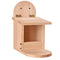 Couvercle Amovible D'Alimentation Pour Oiseaux, Conteneur Alimentaire En Bois De Grande Capacité, Écureuil, Fournitures Pour Animaux De Compagnie, Installation Facile