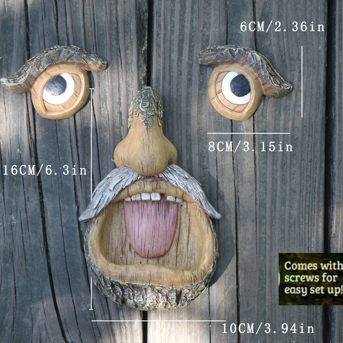 Enchanting Monster Bird Feeder - a Magical Garden Accent That Brings Life to Your Yard - Interactive and Unique Design for Unfor