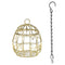 Mangeoire À Oiseaux Suspendue, Support De Boules De Suet Pour L'Alimentation Des Oiseaux, Mangeoire À Oiseaux En Métal, Boule De Graisse, Mangeoires Pour Oiseaux, Boule De Suet Énergétique