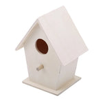 Mini Cage À Oiseaux En Bois Suspendue En Plein Air, Boîte De Jardin, Décoration De Cour De Maison, Produits Pour Oiseaux, Nid De Perroquet En Bois - Vignette | Ma boutique