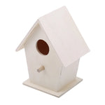 Mini Cage À Oiseaux En Bois Suspendue En Plein Air, Boîte De Jardin, Décoration De Cour De Maison, Produits Pour Oiseaux, Nid De Perroquet En Bois - Vignette | Ma boutique