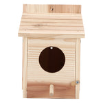 Nichoir en Bois Naturel avec Tige Debout – Boîte à Bricoler - Vignette | Ma boutique