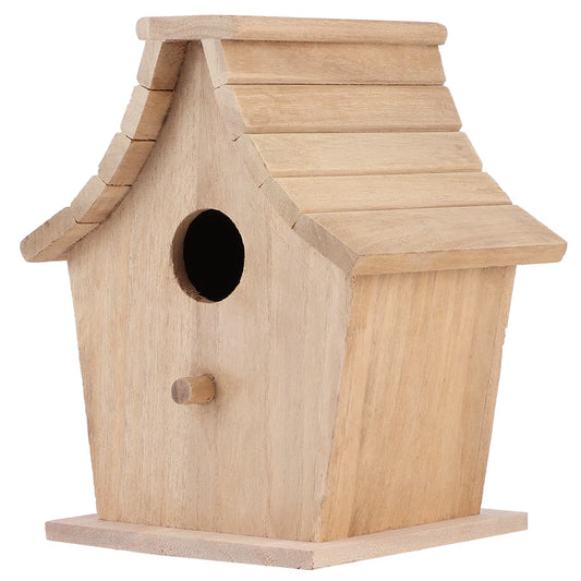 Maison D'Oiseau En Bois Pour Perroquets, Boîte D'Élevage, Maison D'Oiseau De Face Robuste, Fournitures Pour Animaux De Compagnie, Perruche, Petits Oiseaux