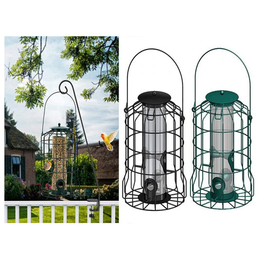 Mangeoire Dissuasive Contre La Rouille Pour Oiseaux Sauvages, Mangeoire Pour Jardin Et Arrière-Cour