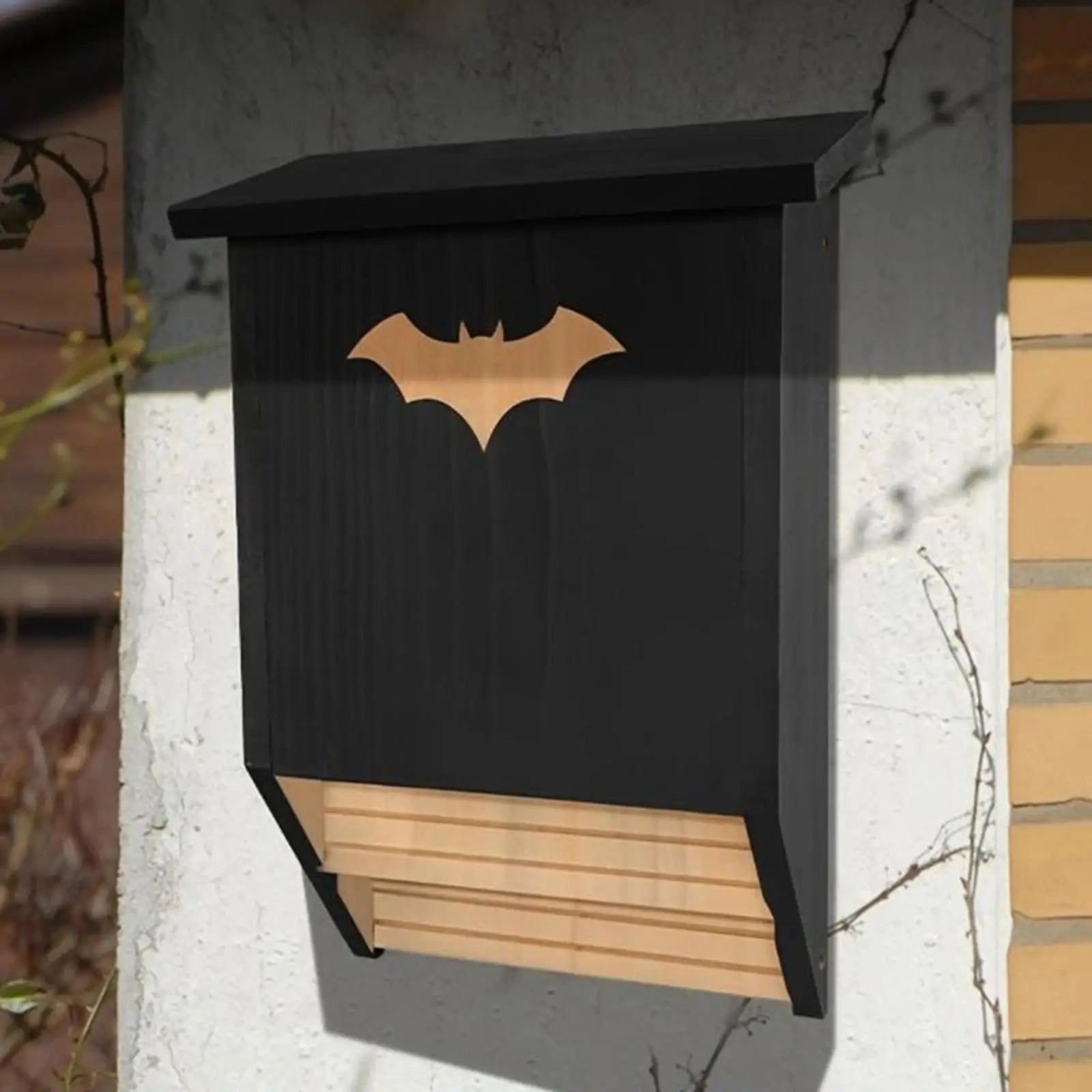Maison De Chauve-Souris En Bois Stable, Arbre Professionnel, Facile À Installer, Abri De Boîte De Chauve-Souris Pour Jardin, Arrière-Cour, Décoration De Cour Extérieure