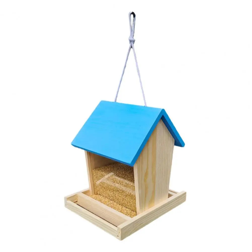 Mangeoire À Oiseaux En Bois, Mangeoires À Trémie, Mangeoire À Oiseaux Sauvages En Plein Air, Grande Mangeoire À Oiseaux Face, Pinsons Cardinaux, Jencibleus