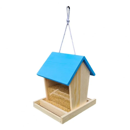 Mangeoire À Oiseaux En Bois, Mangeoires À Trémie, Mangeoire À Oiseaux Sauvages En Plein Air, Grande Mangeoire À Oiseaux Face, Pinsons Cardinaux, Jencibleus