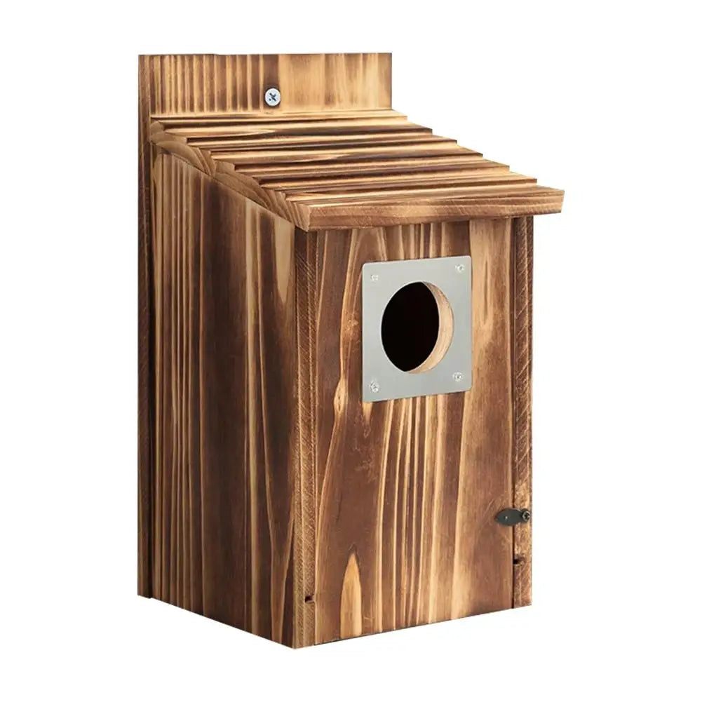 Maison À Oiseaux En Bois, Nid D'Oiseau Résistant Aux Intempéries, Boîte De Couchage D'Élevage, Maison À Oiseaux Suspendue, Fournitures Pour Animaux De Compagnie Pour Perroquets, Perruche