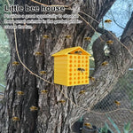 Colonne D'Abeille Murale Imprimée En 3D, Conception En Nid D'Abeille, Maison D'Abeille Suspendue Détachable, Installation Facile, Ruche D'Observation Pour Abeilles - Vignette | Ma boutique