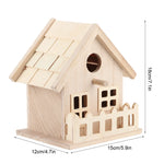 Nichoir Suspendu en Bois Naturel - Vignette | Ma boutique