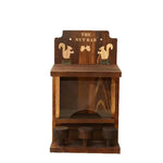 Mangeoire à Écureuils en Bois – Distributeur Suspendu Rustique - Vignette | Ma boutique