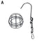 Mangeoire À Oiseaux Suspendue, Mangeoire À Boules De Suet, Support Pour L'Alimentation Des Oiseaux, Mangeoire À Oiseaux En Métal, Boule De Graisse, Mangeoires Énergétiques Pour Oiseaux