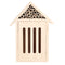 Maison D'Abeilles À Insectes En Bois Pour L'Extérieur, Boîte De Nidification Pour Abri Anti-Insectes En Bois Naturel, Décoration Écologique Pour Le Jardin