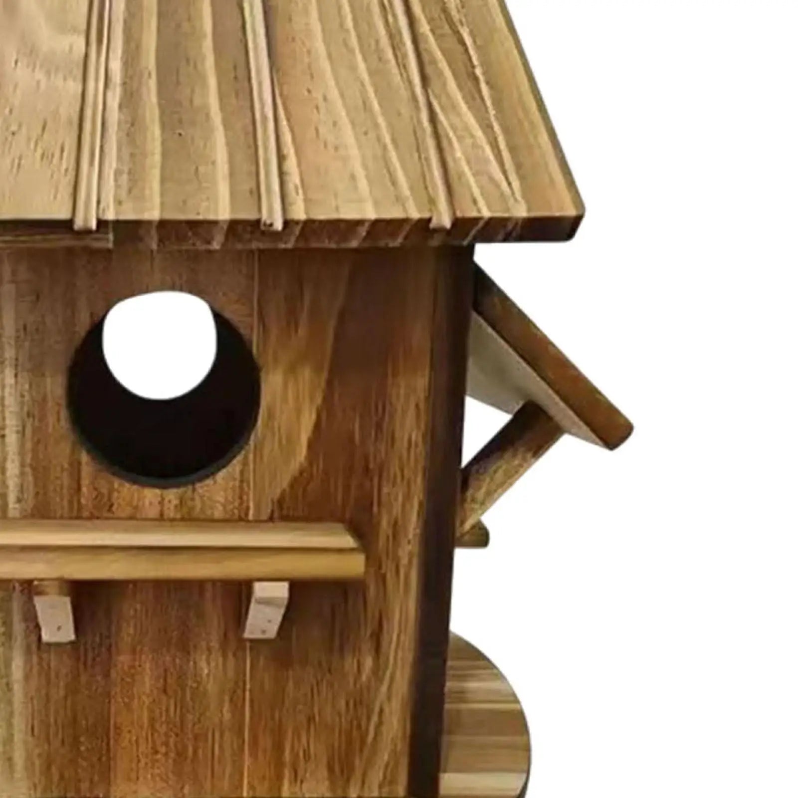 Maison À Oiseaux En Bois, Artisanat Créatif, Boîte De Nidification, Boîte D'Élevage D'Oiseaux Suspendue Pour Jardin, Arrière-Cour, Perroquets, Pins, Colibris