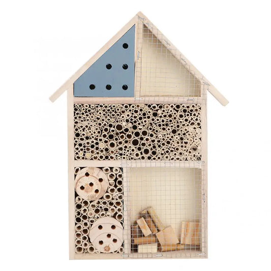 Maison D'Équation En Bois De Qualité Supérieure, Abri D'Hôtel D'Insectes Pour Décor De Jardin Et Nichoir